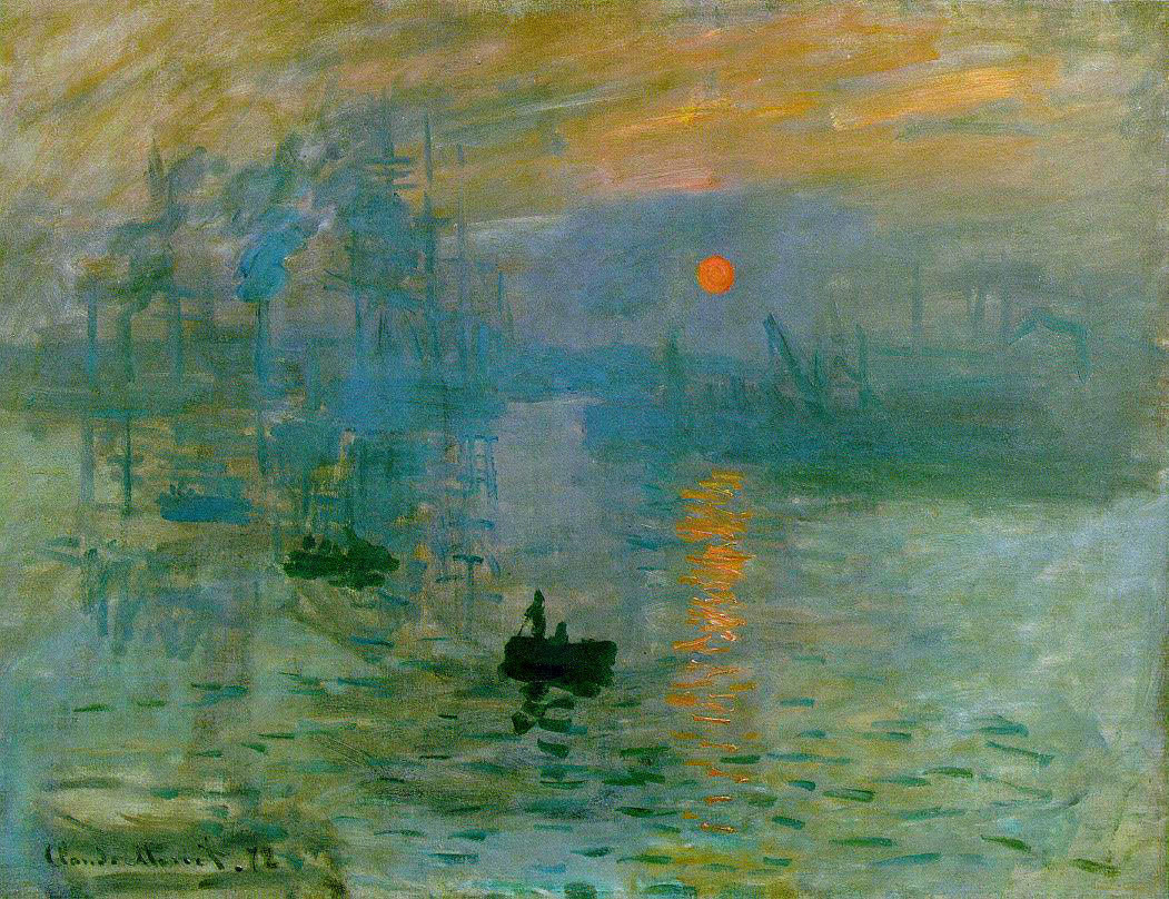 Claude Monet, İzlenim, Gündoğumu