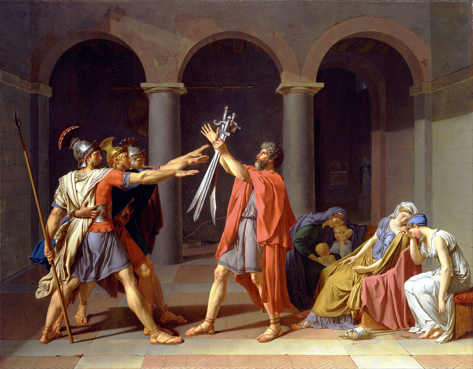 Jacques-Louis David, Horatii’nin Yemini