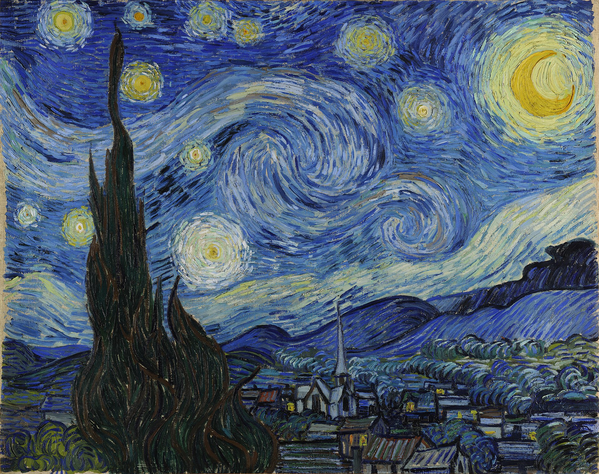 Vincent van Gogh, Yıldızlı Gece