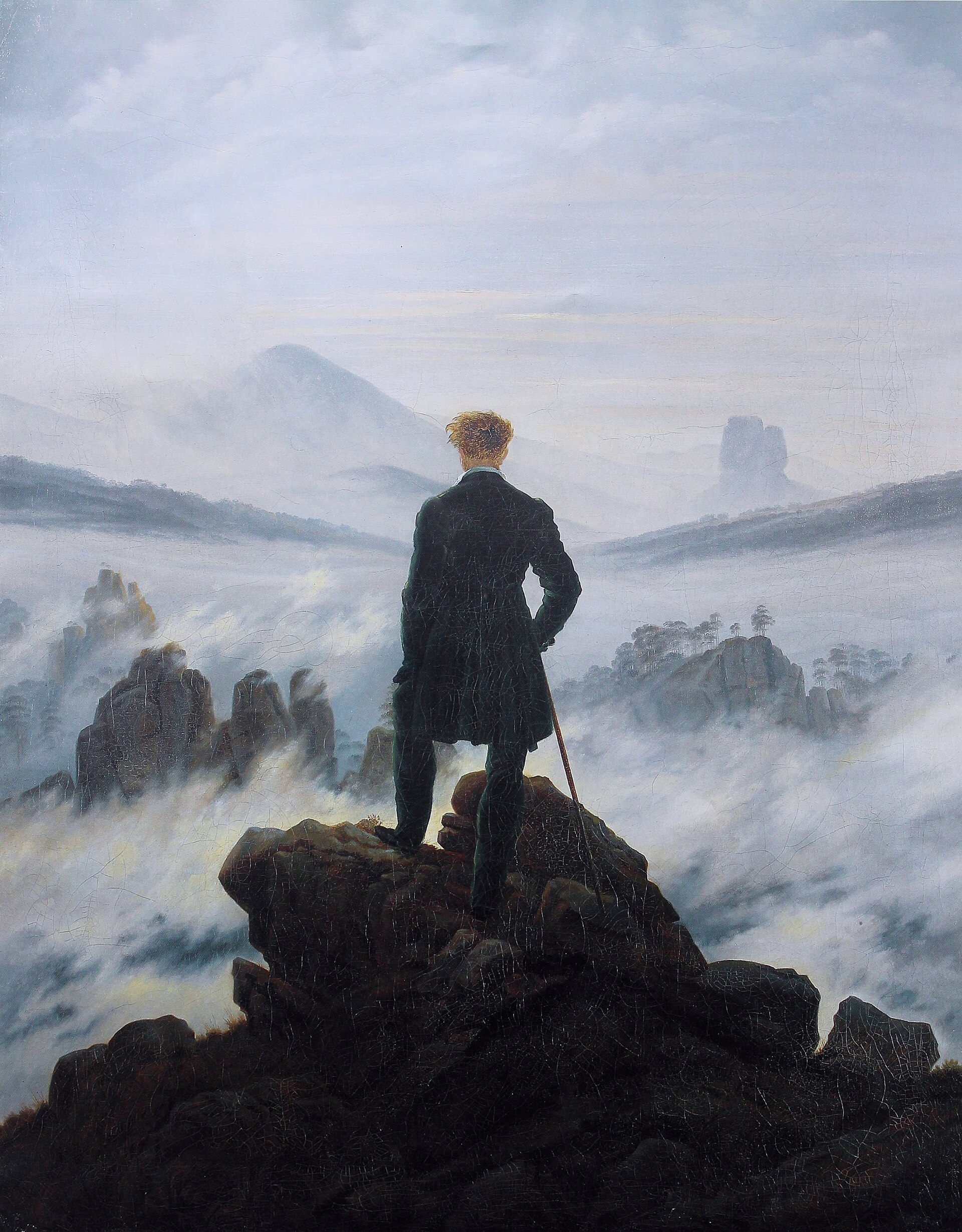 Caspar David Friedrich, Sis Denizi Üzerindeki Gezgin