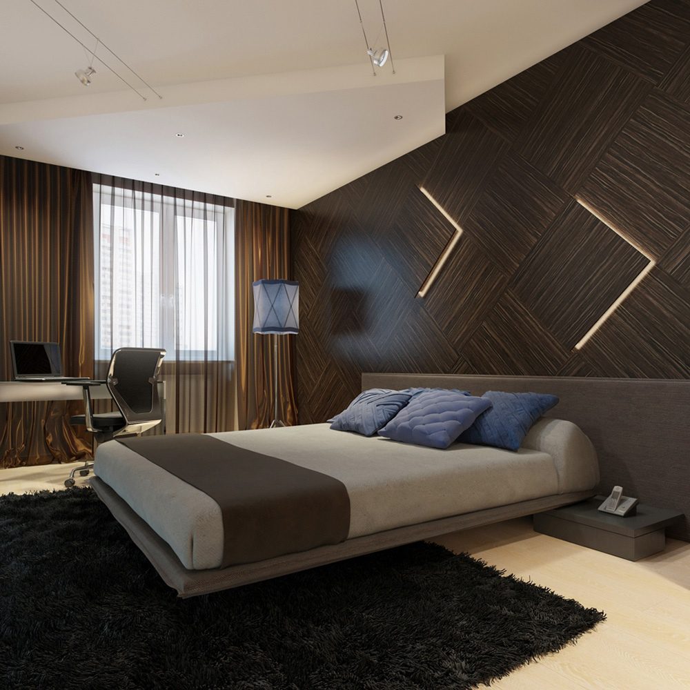 Modern-wooden-wall-paneling