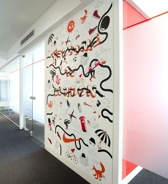10_Nike_UK_Headquarters_Refresh_London_Illustration_Mural_3x2_Expanded 580x365