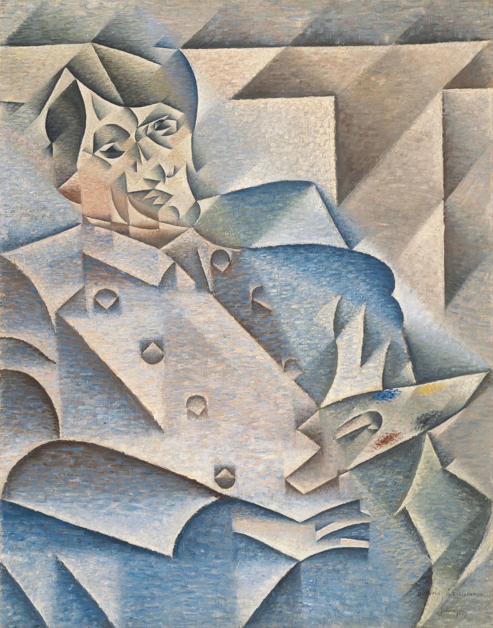 Picasso Portresi, Juan Gris, 1912
