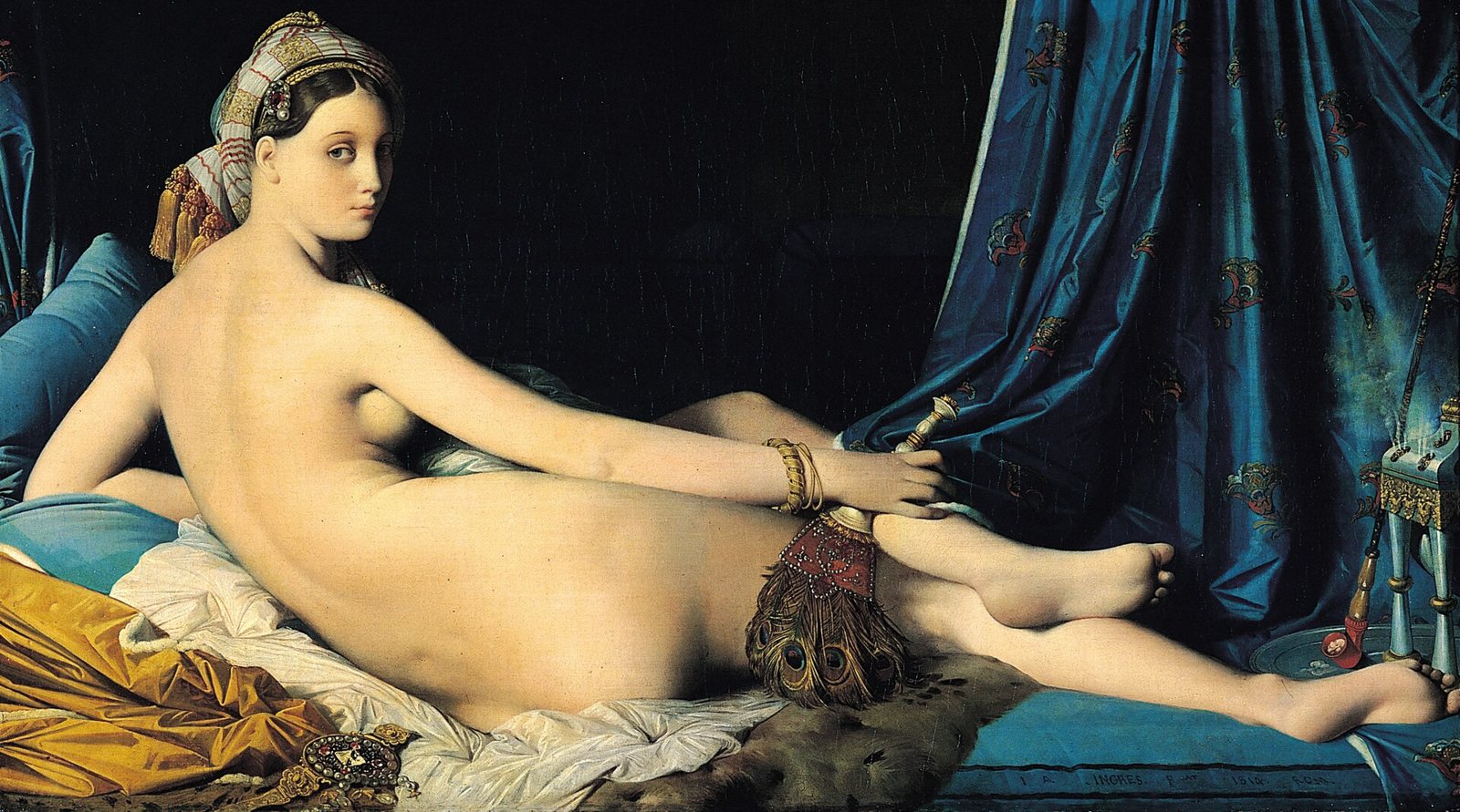 Büyük Odalık, Jean-Auguste-Dominique Ingres, 1814