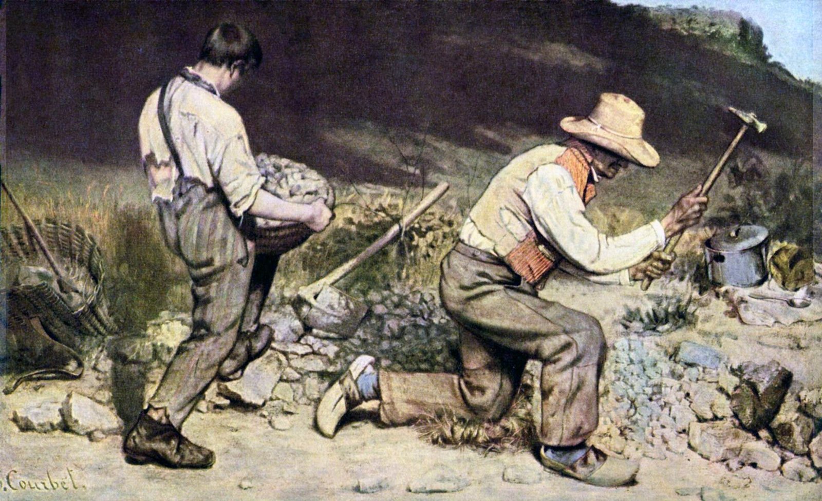 Taş Kıranlar, Gustave Courbet, 1849