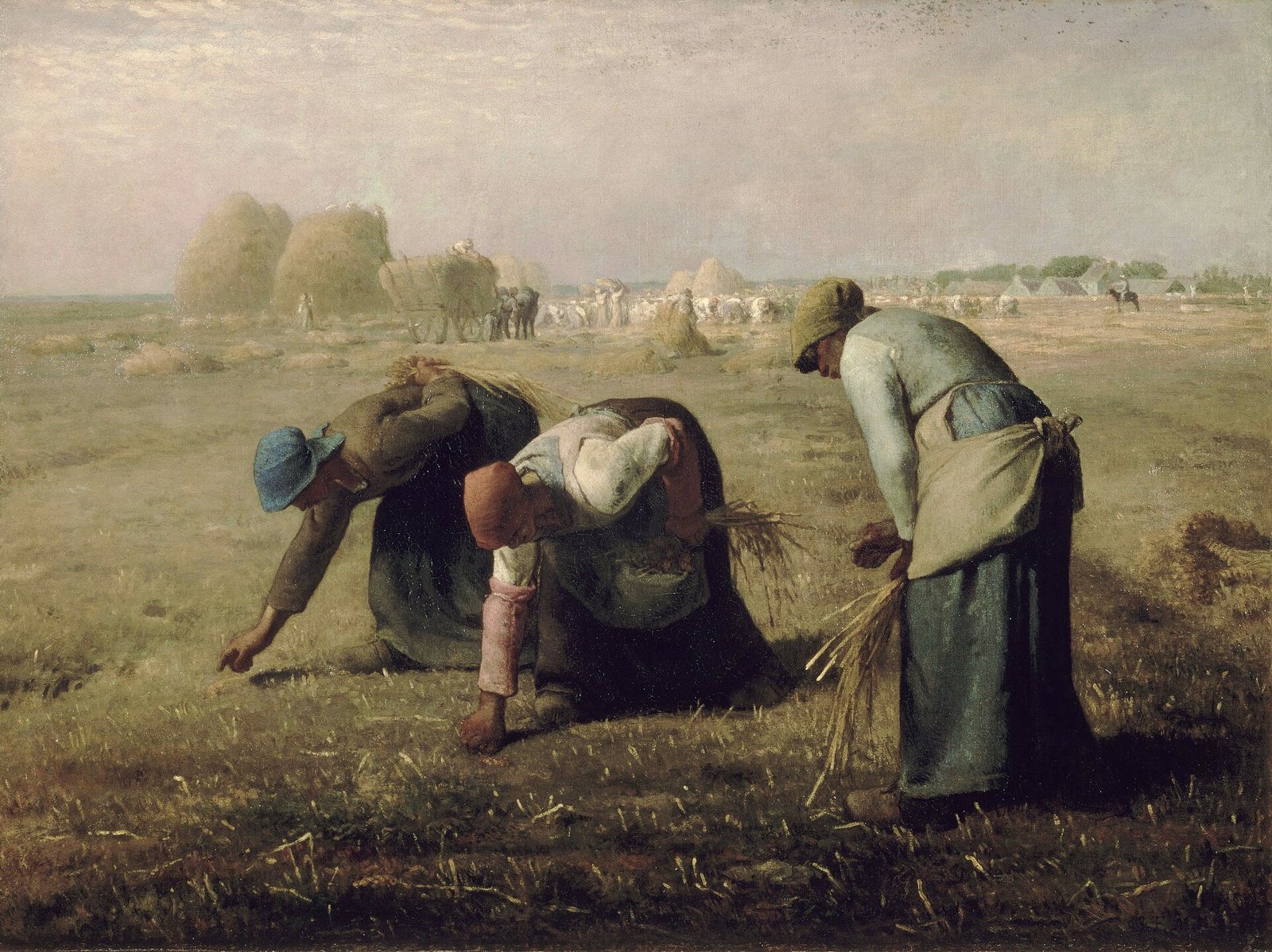 Başak Toplayanlar, Jean-François Millet, 1857