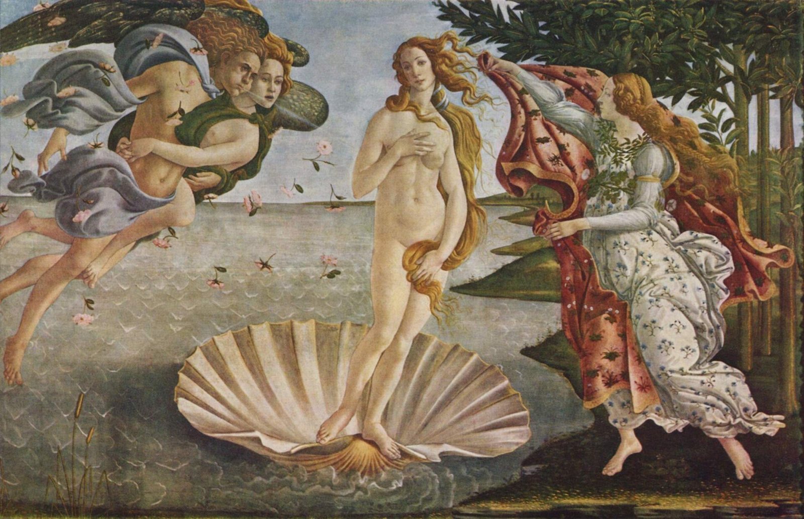 Venüs'ün Doğuşu, Sandro Botticelli, 1485