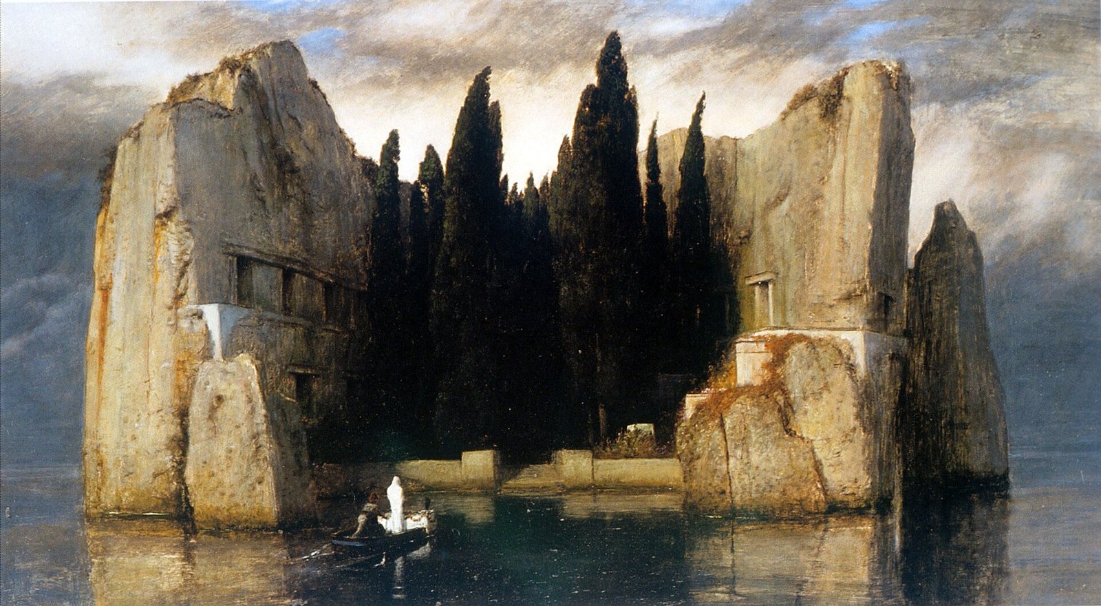Ölüler Adası, Arnold Böcklin, 1880