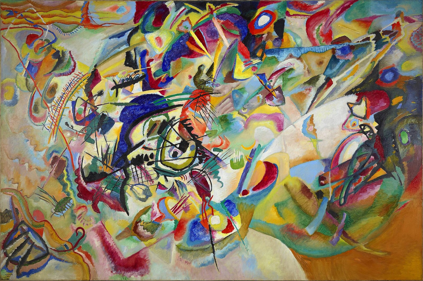 Kompozisyon VII, Vasily Kandinsky, 1913